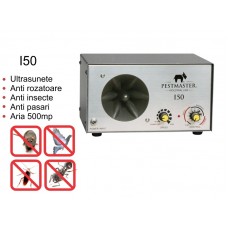 Aparat industrial cu ultrasunete impotriva rozatoarelor, pasarilor si insectelor - Pestmaster I50 - 500mp